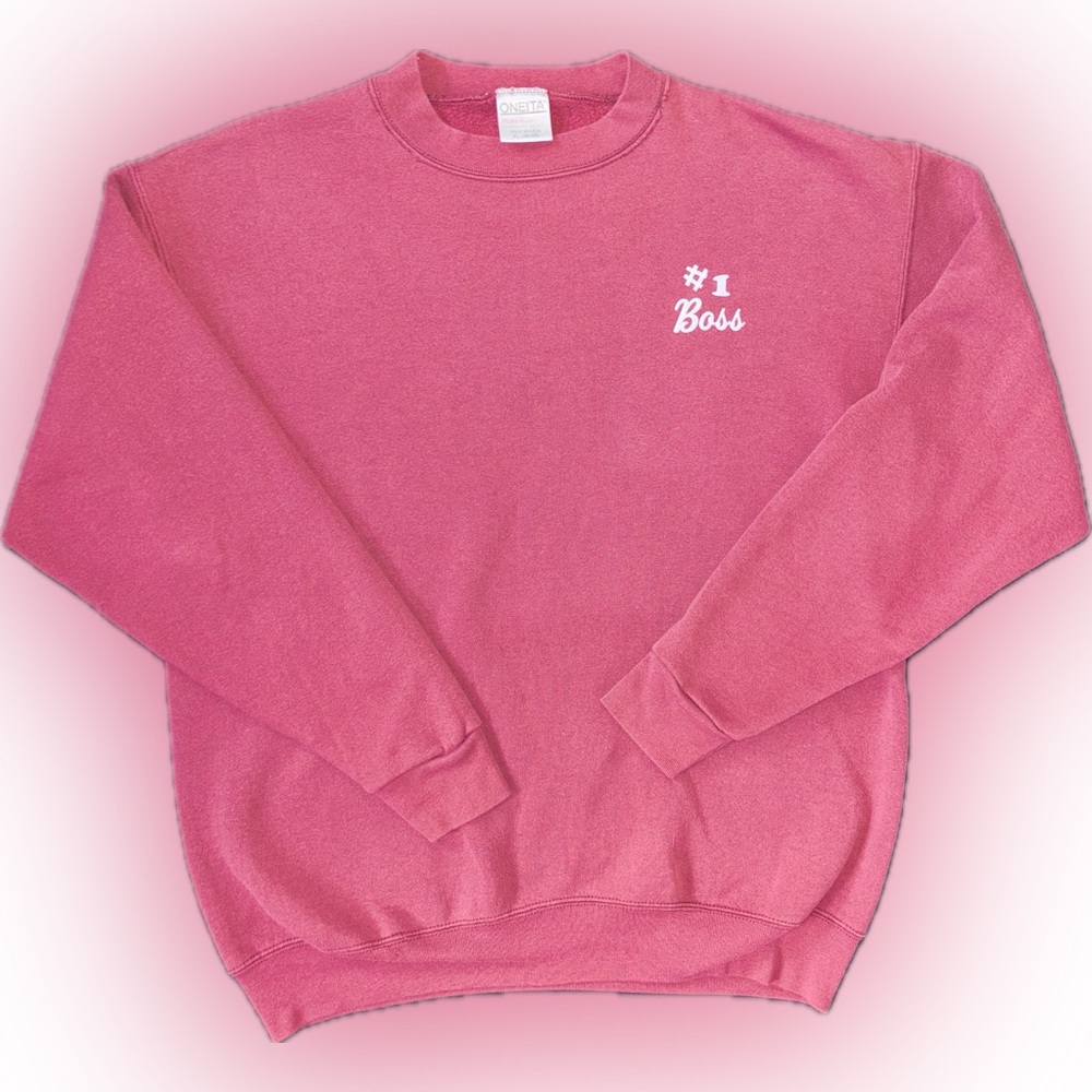 Vintage 90s #1 Boss Crewneck